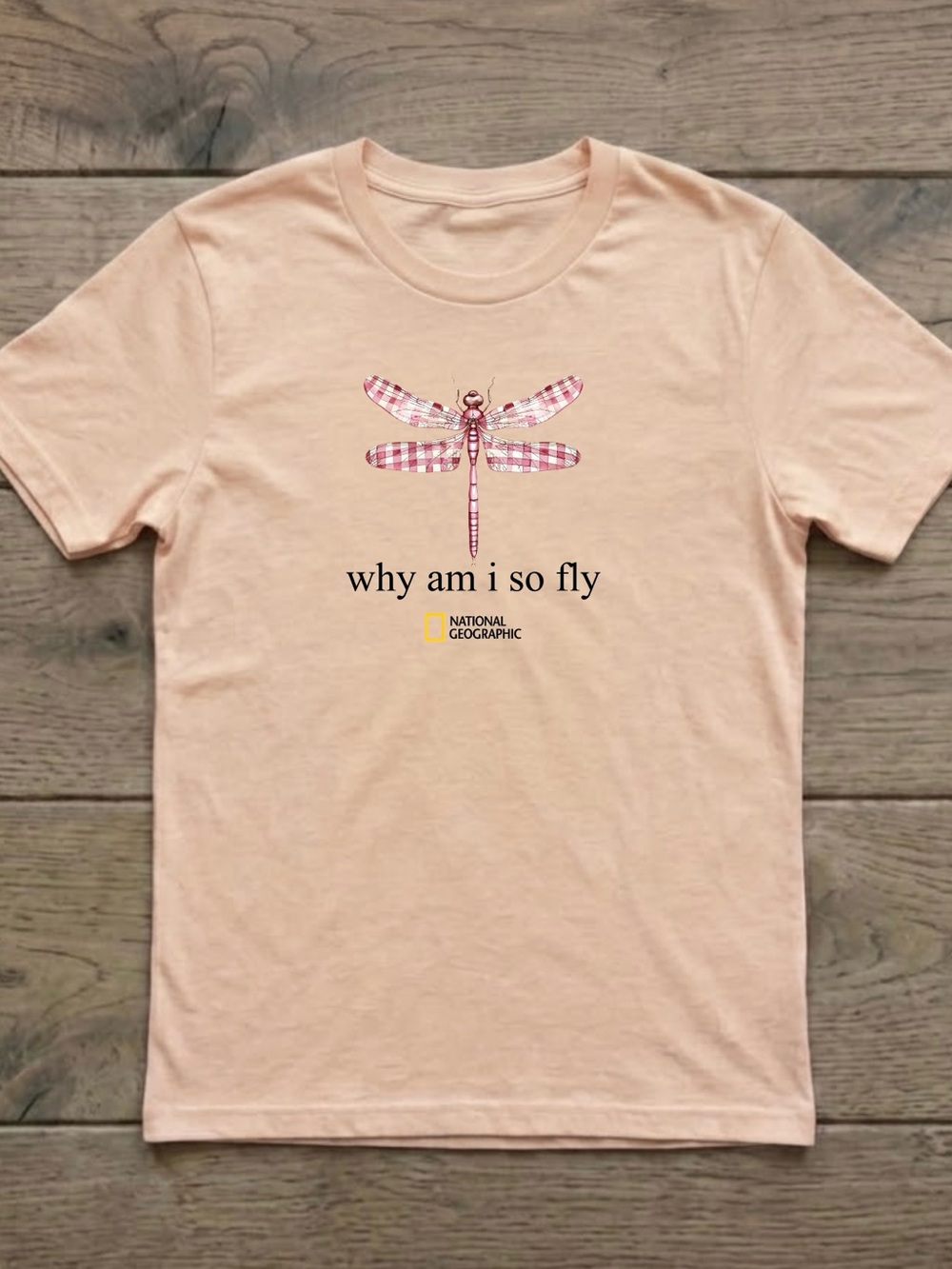 Why Am I So Fly' Dragonfly Graphic Tee Gildan T-shirt